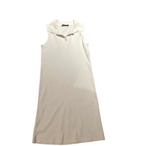 Brandy Melville White Caroline Cotton Dress